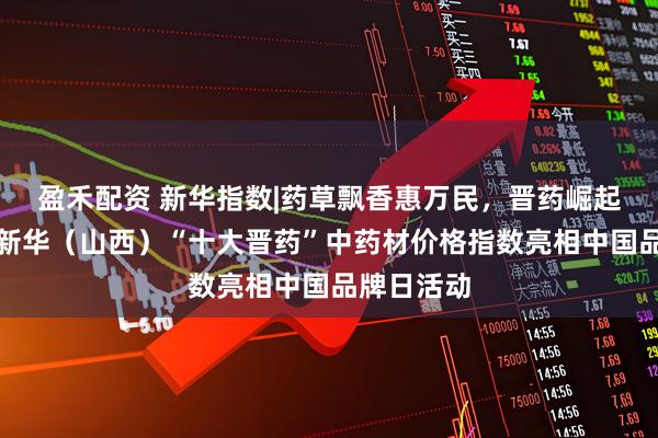 盈禾配资 新华指数|药草飘香惠万民，晋药崛起正当时，新华（山西）“十大晋药”中药材价格指数亮相中国品牌日活动