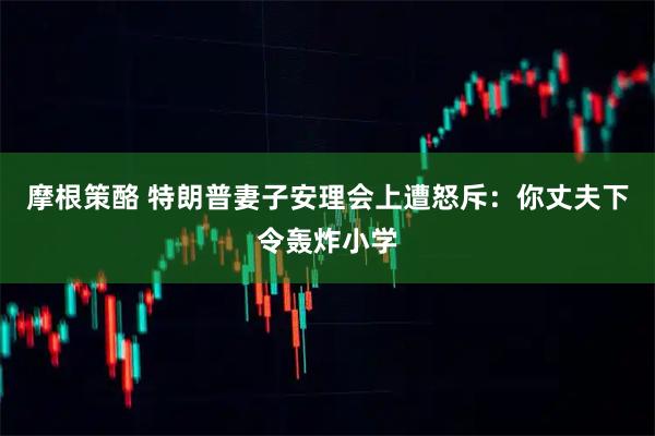 摩根策酪 特朗普妻子安理会上遭怒斥：你丈夫下令轰炸小学